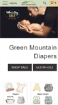 Mobile Screenshot of greenmountaindiapers.com